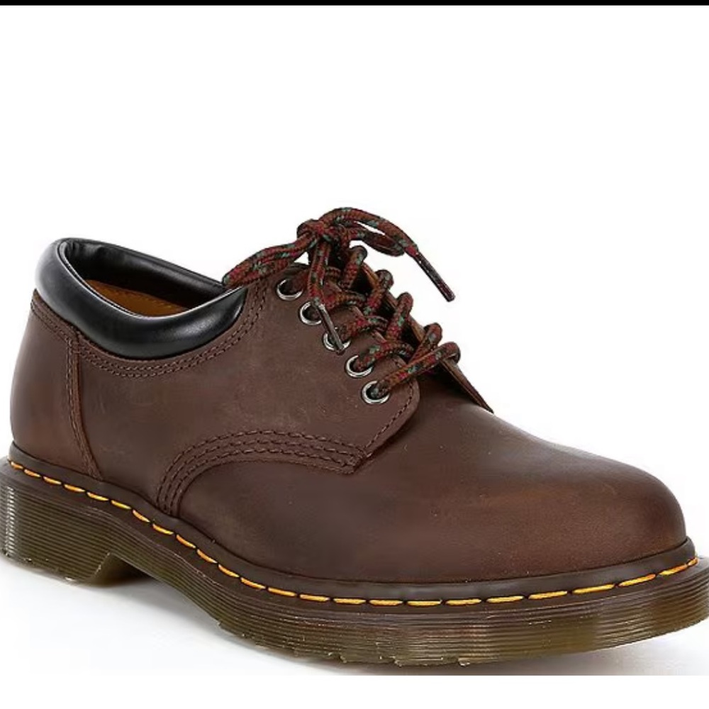 Dr. Marten Oxford Lace Up Crazy Horse Leather Men's Shoes